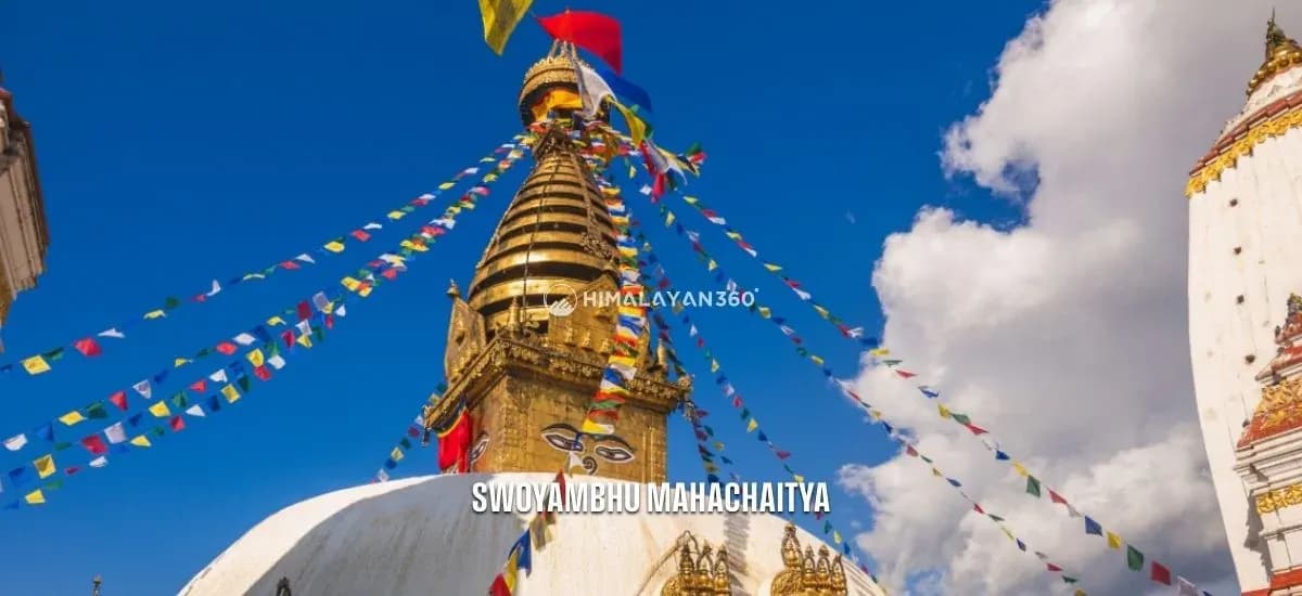 Swayambhu Mahachaitya, the oldest Buddhist monument in the Kathmandu Valley