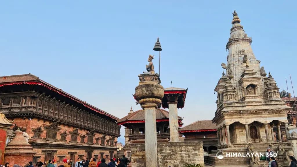 Statue At Bhaktapur Durbar Square