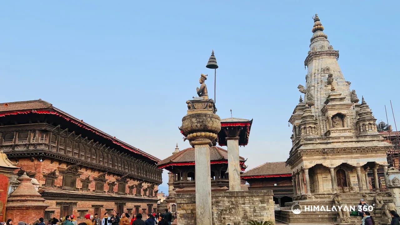 Statue At Bhaktapur Durbar Square