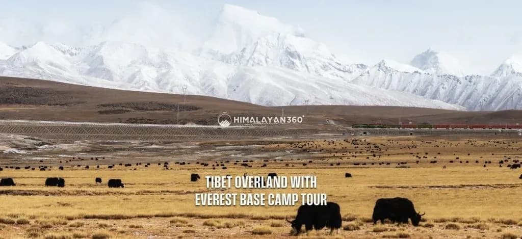 Tibet Overland with Everest Base Camp Tour