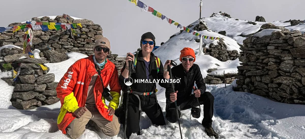 weather in langtang