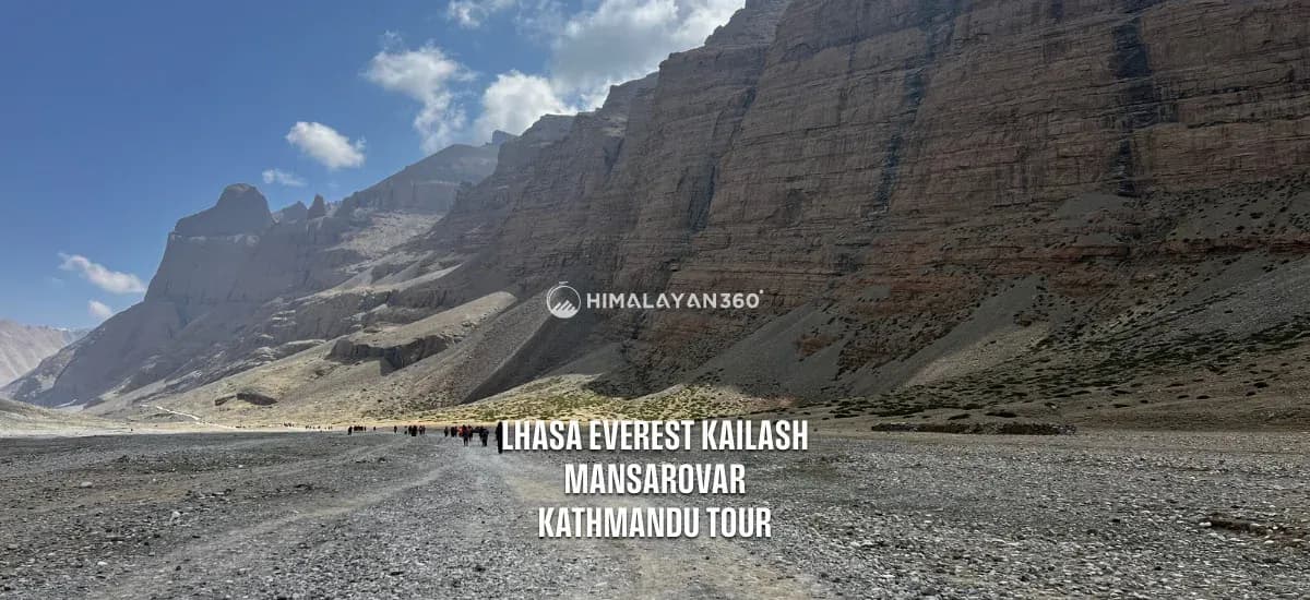 Mt kailash kora day during the Lhasa Everest Kailash Mansarovar Kathmandu Tour