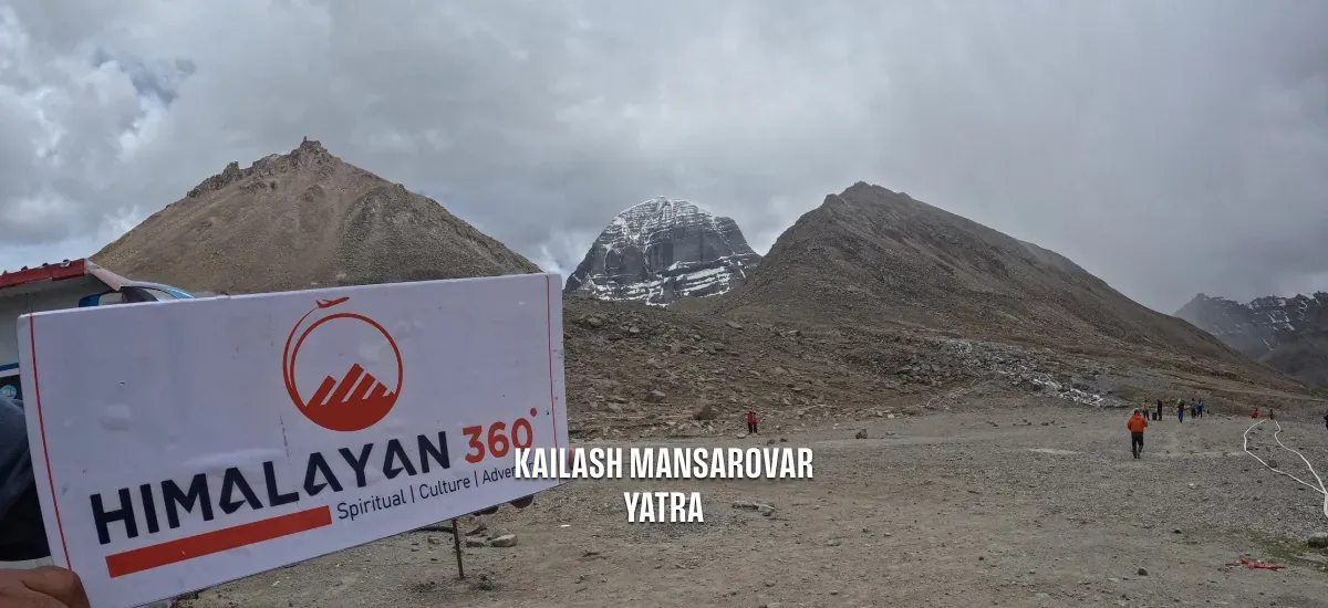 Mount Kailash and Lake Mansarovar on the Kailash Mansarovar Yatra