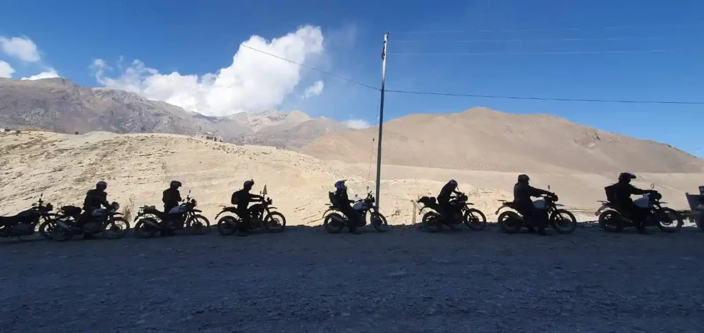 Upper Mustang Motorbike tour