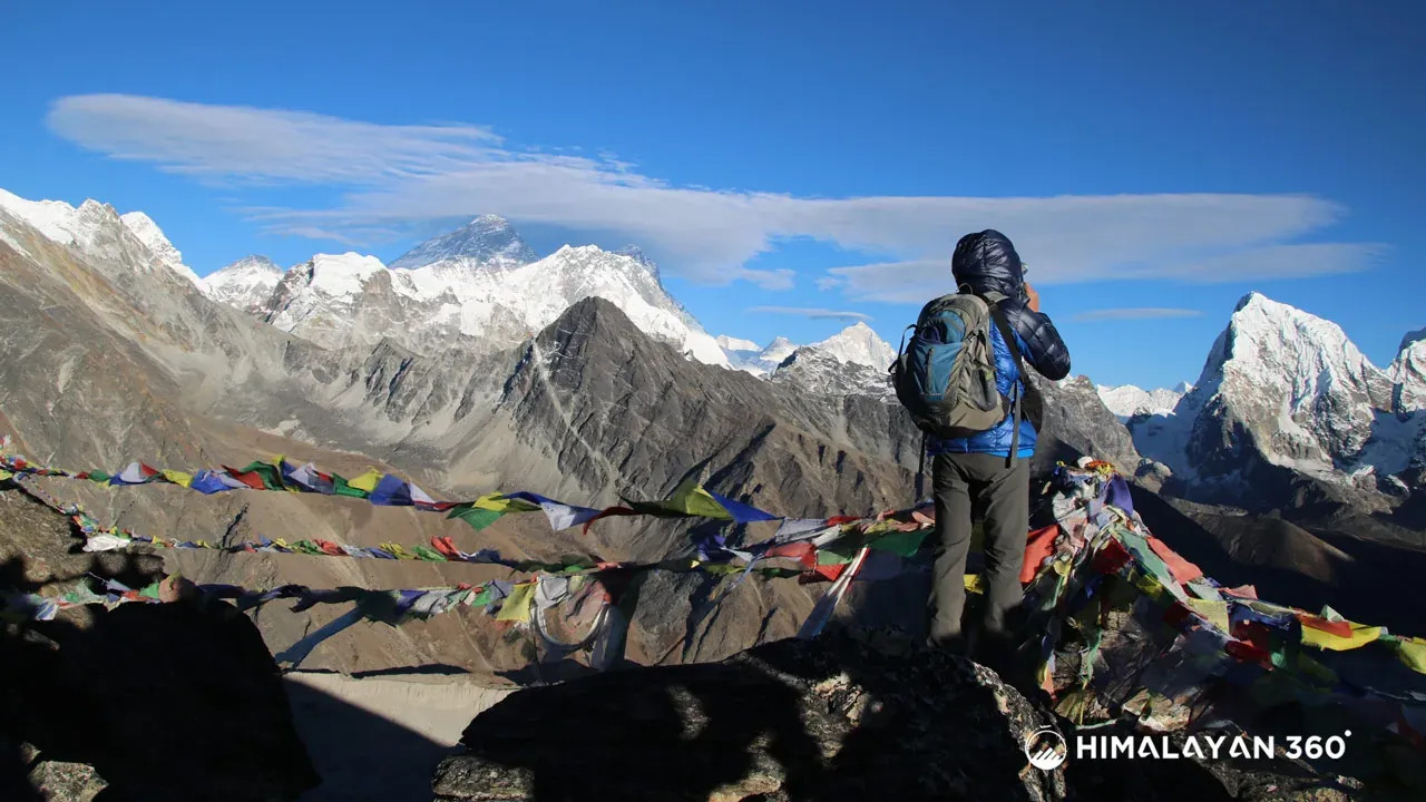 A man enjoying EBC View