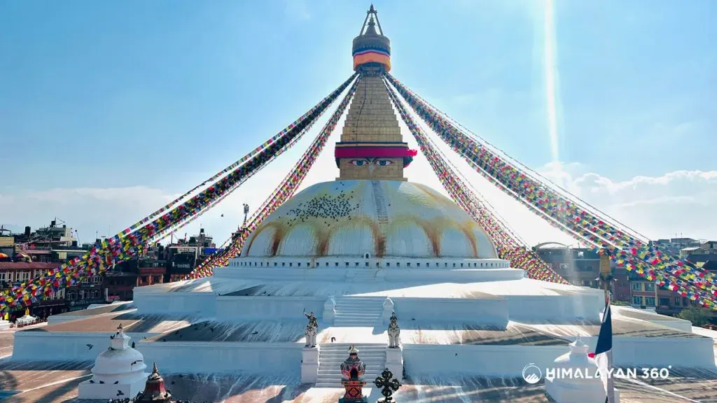 Bouddha stupa