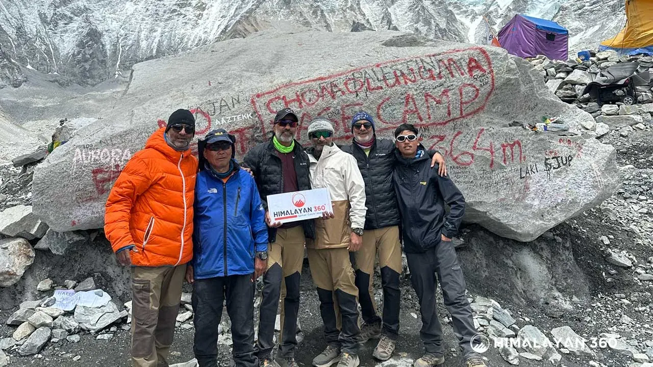 Reach the Everest Base Camp after Gorakshep